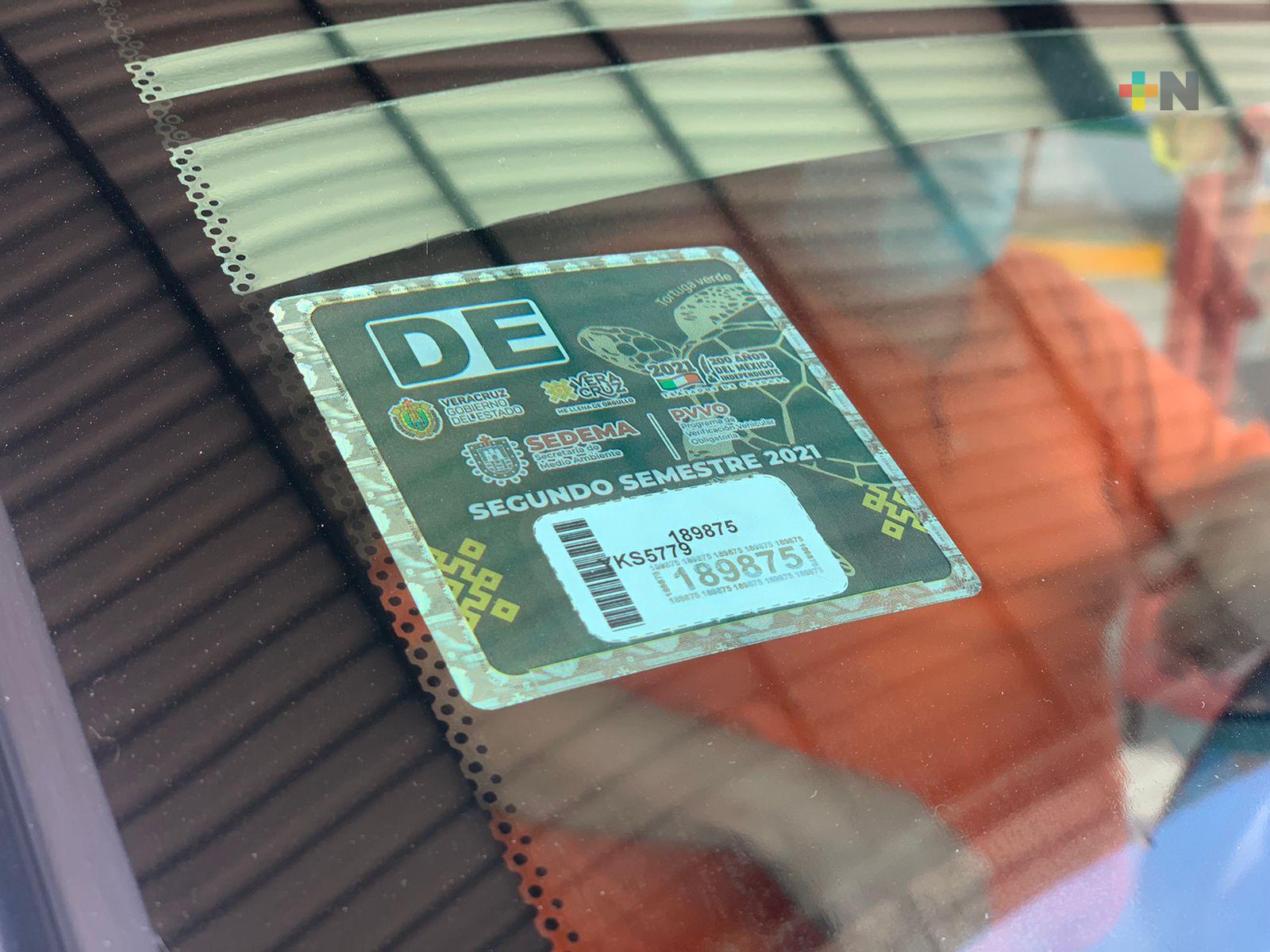 Identifica Sedema en Veracruz a personas que vendieron falsos hologramas de verificación vehicular
