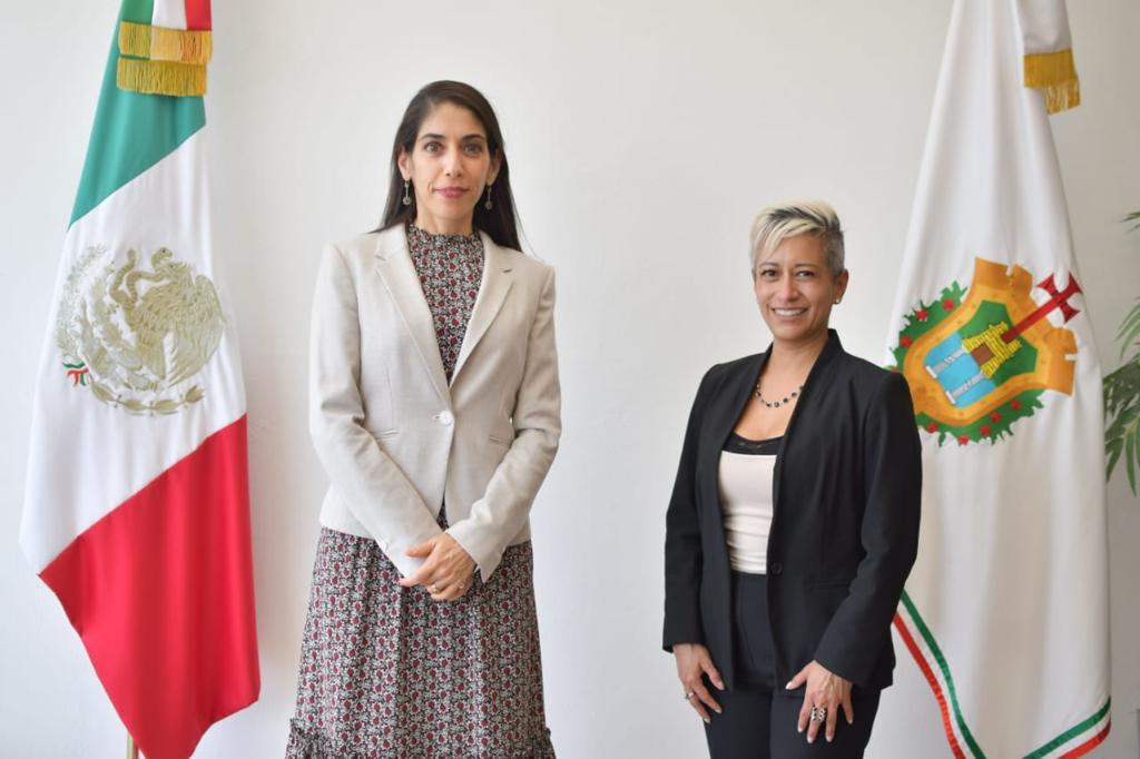 Para fortalecer la relación institucional, la fiscal de Veracruz se reúne con funcionarios de embajada de EUA