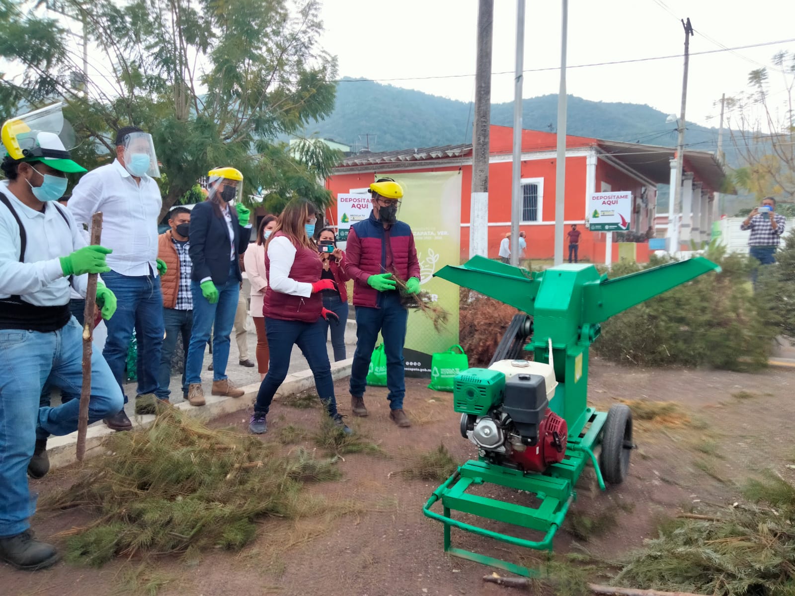 Inició Sedema Veracruz campaña Recicla tu Navidad