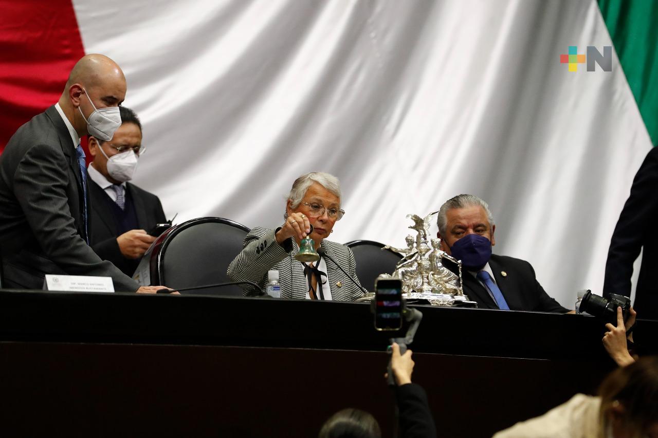 Comisión Permanente recibe el nombramiento de Félix Arturo Medina  como procurador Fiscal de la Federación