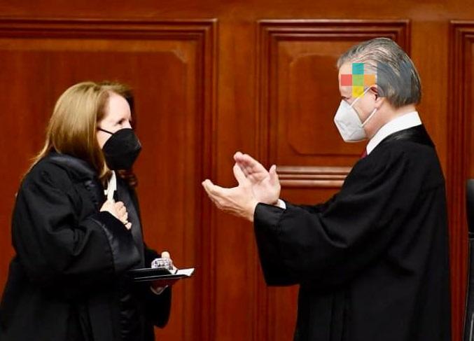 Suprema Corte dio la bienvenida a la ministra Loretta Ortiz Ahlf