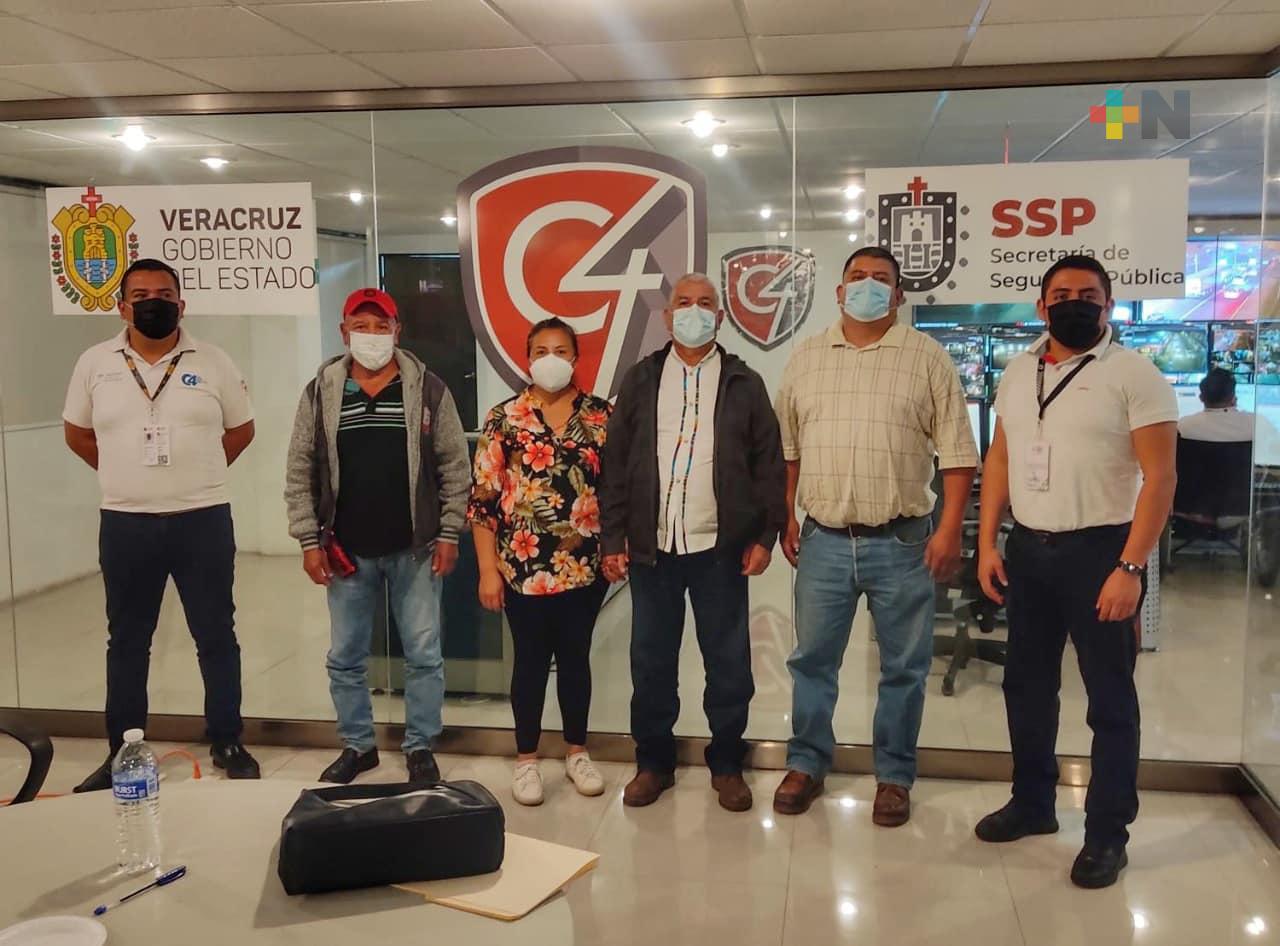 Capacita la SSP a la Subcoordinación Regional C4 en Fortín de las Flores