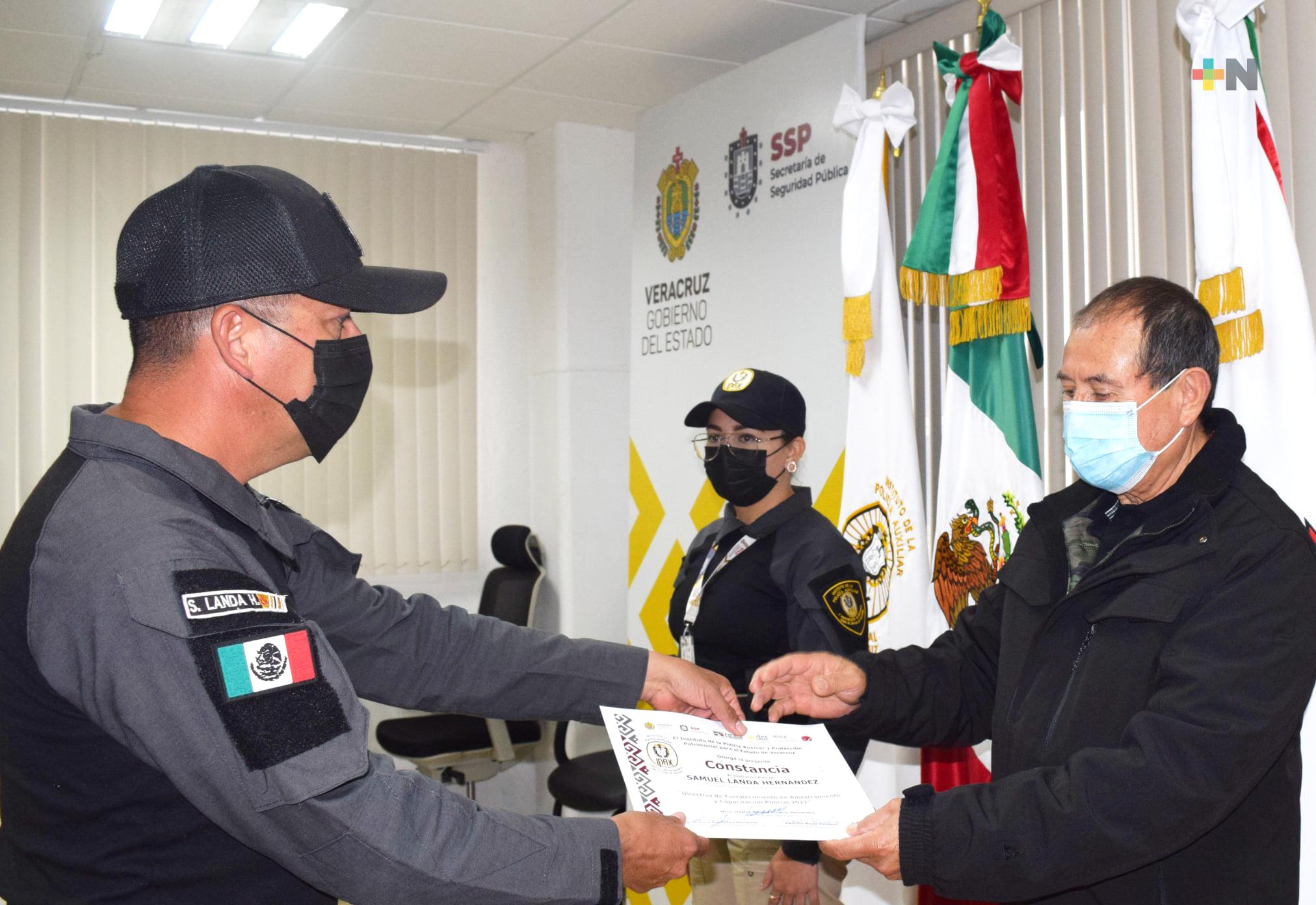 Realiza el IPAX semana de actualización del Cuerpo de Instructores Policiales 2022