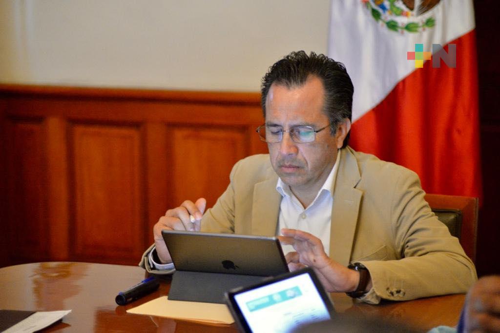 Lanza Cuitláhuac García llamado al Senado para averiguar quién publicó ilegalmente la Comisión para investigar a Veracruz