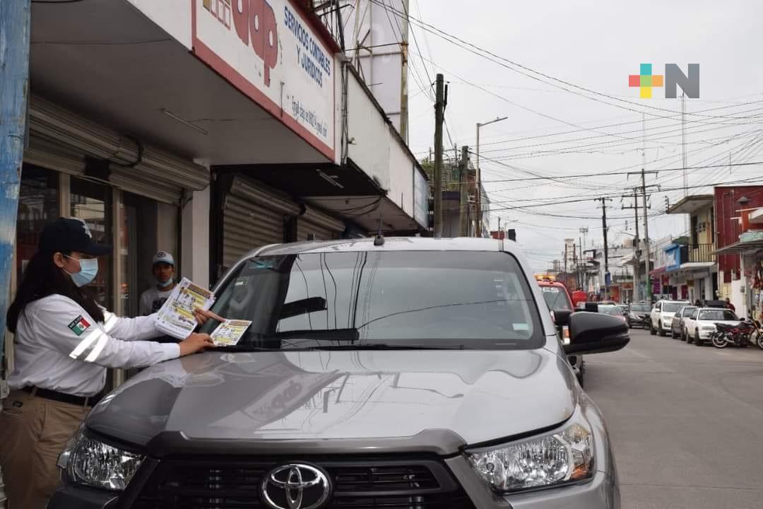Tránsito inició campaña de concientización en Martínez de la Torre