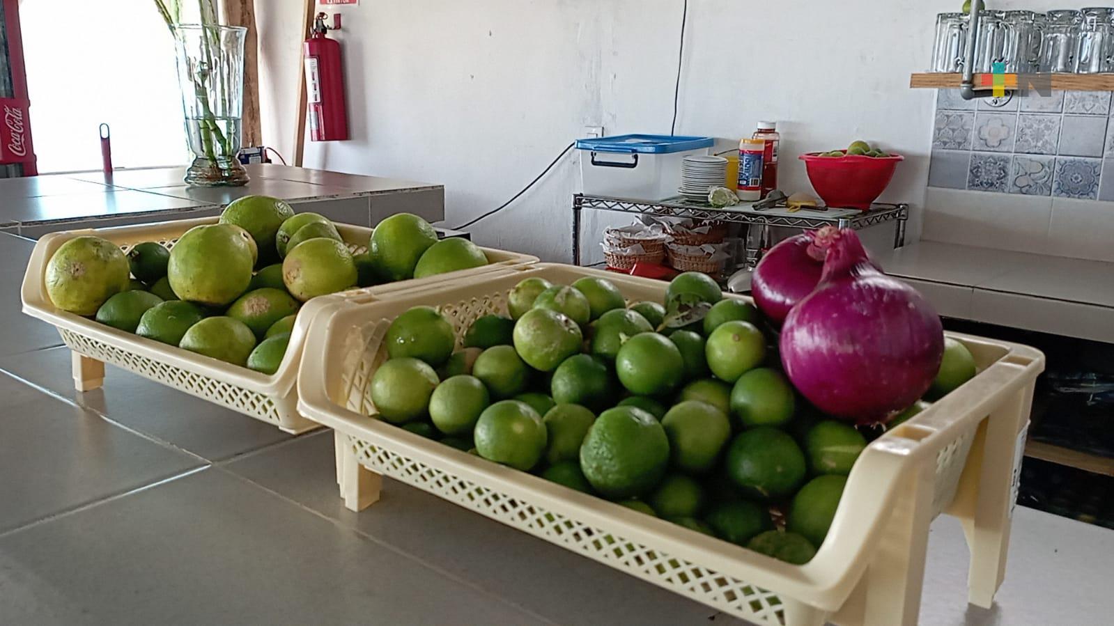 Alza en precio de limón afecta a restauranteros de Coatzacoalcos