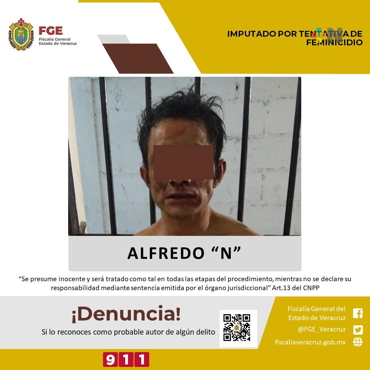 Agredió a su madre con machete; le dictan prisión preventiva por tentativa de feminicidio