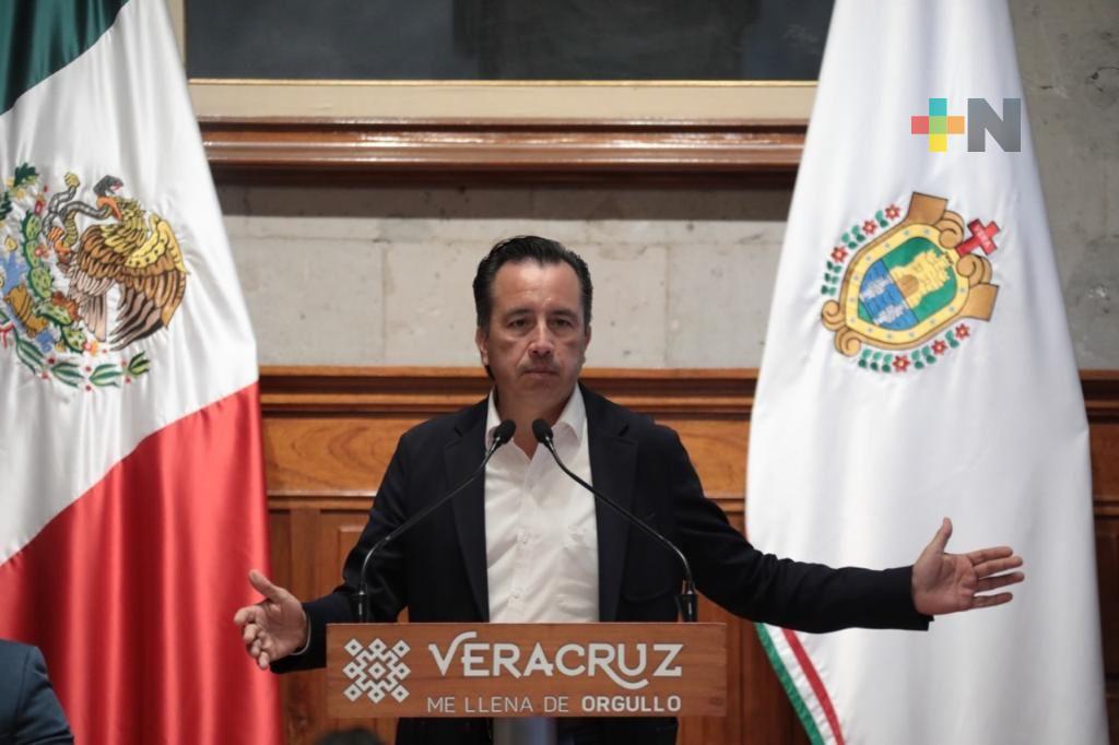 Gobernador explica invalidez de Comisión del Senado que investiga a Veracruz