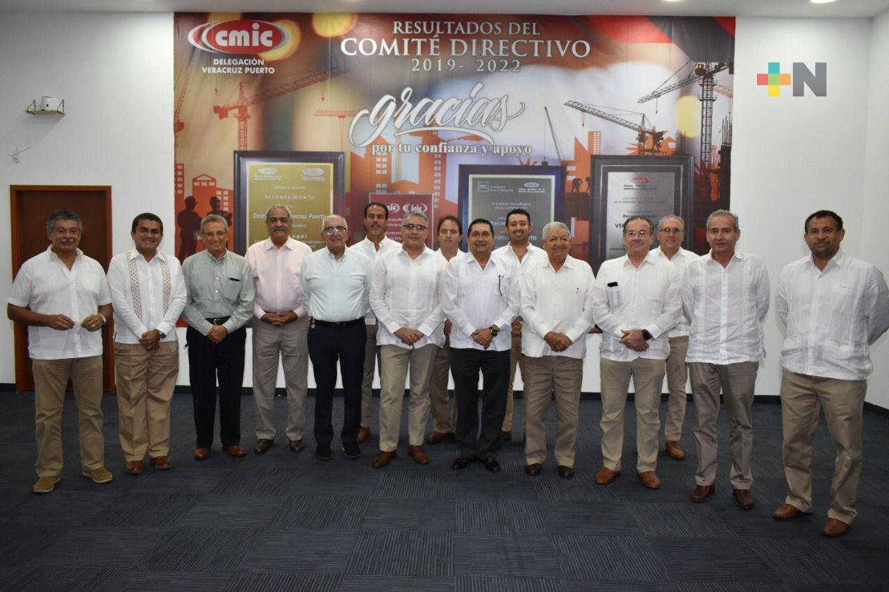 Cambia dirigencia Cámara Mexicana de la Industria de la Construcción región Veracruz