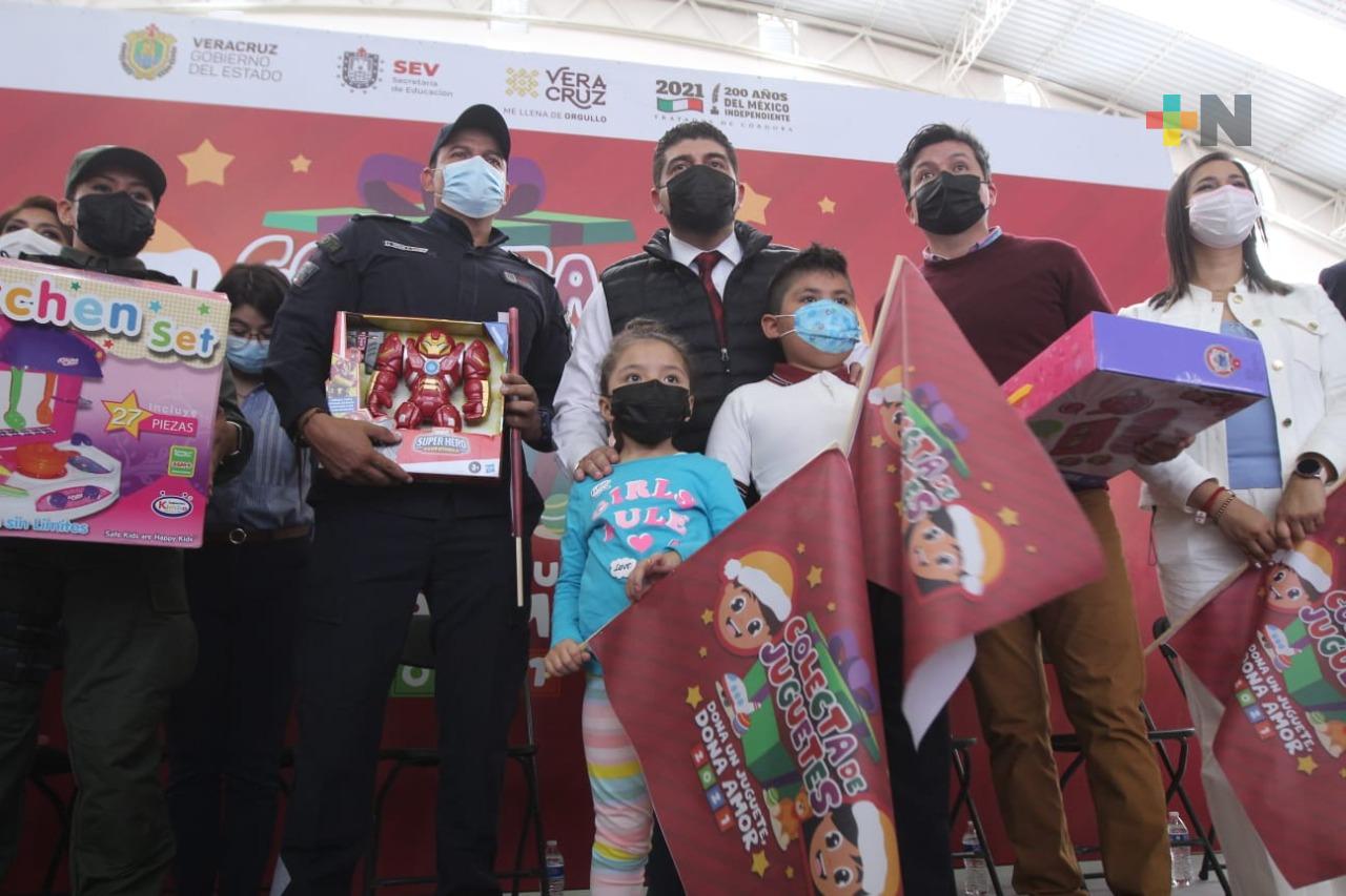 SEV recaudó 29 mil regalos en la campaña «Dona un juguete, dona amor»
