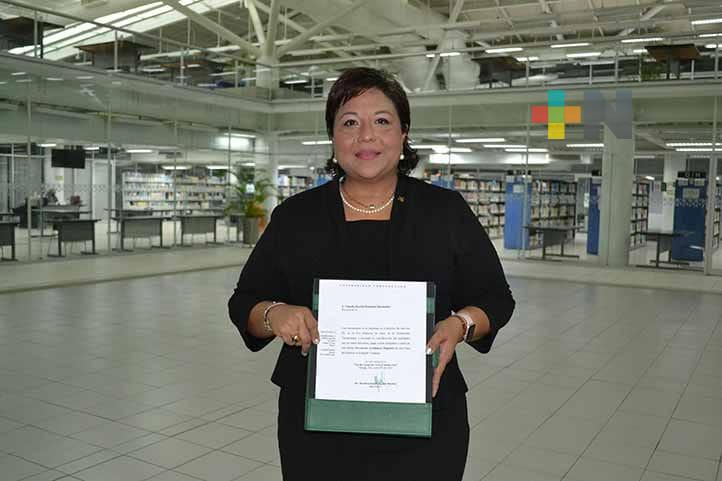 Nombran nueva Secretaria Académica de la UV en región Veracruz