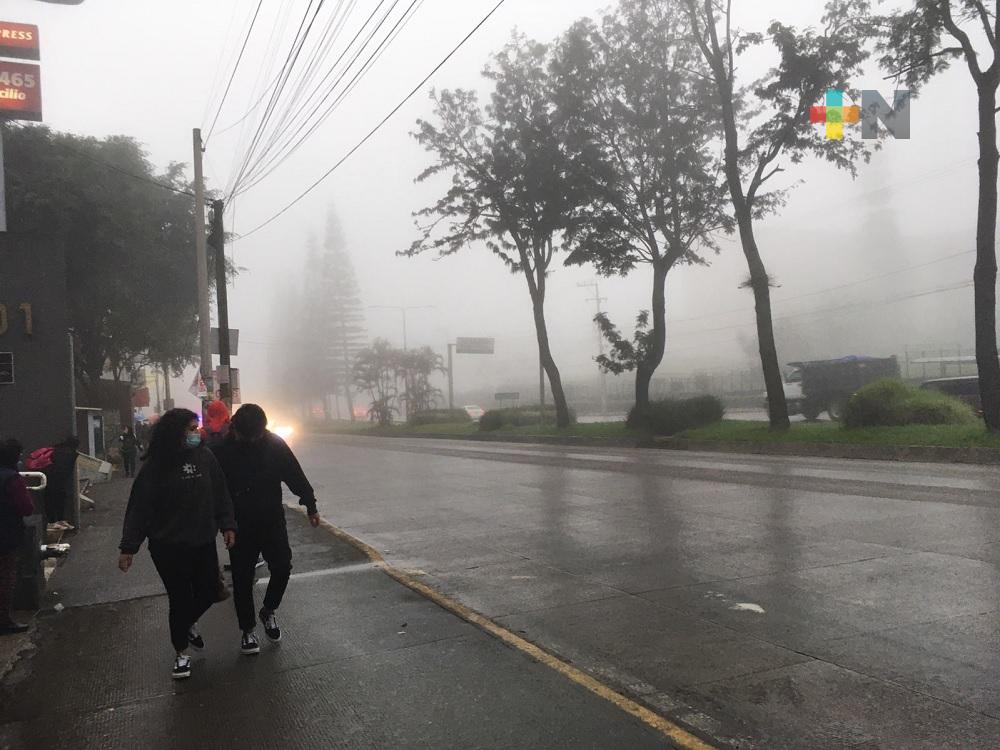 Además de lluvias y viento, habrá descenso de temperatura por frente frío 28 en la entidad veracruzana