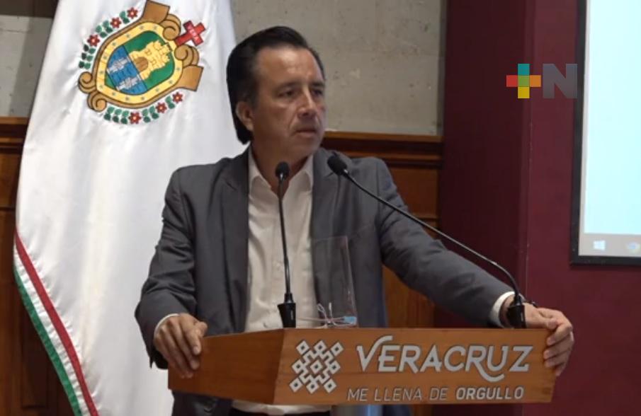 El secretario Eric Cisneros está tranquilo y va a seguir trabajando, afirma el Gobernador Cuitláhuac García