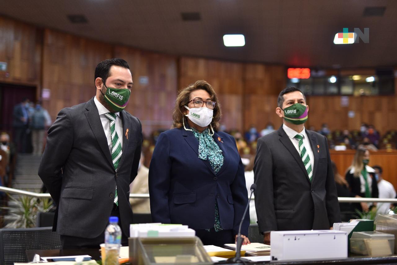 Titular del Orfis presentó informe anual ante Congreso