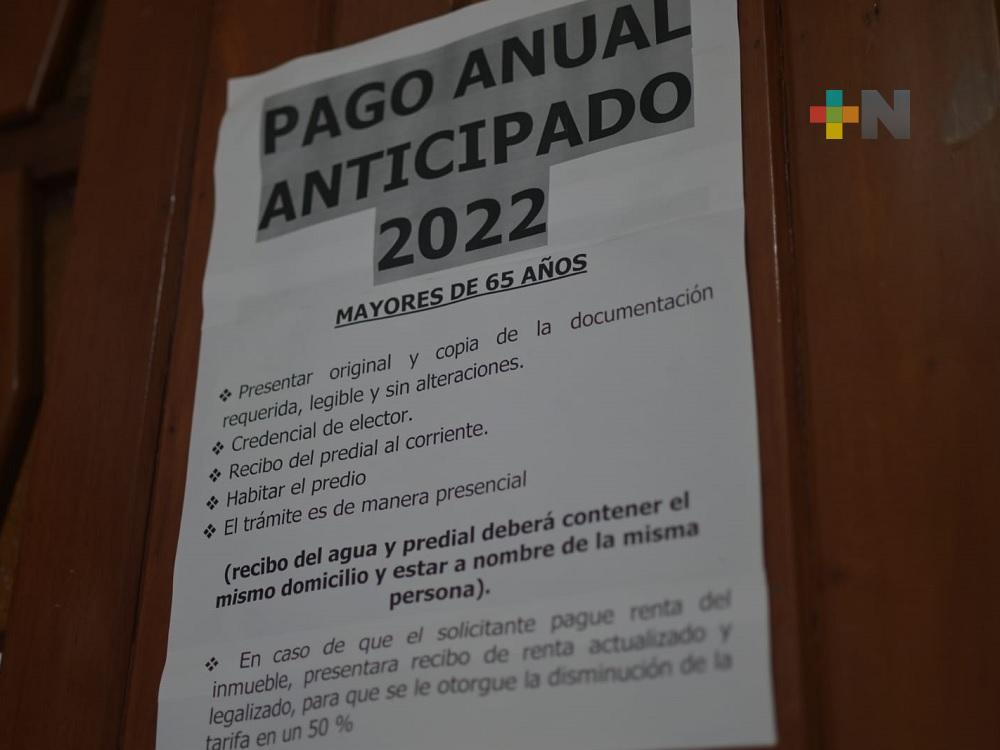 En Tantoyuca, CAEV continúa aplicando descuentos a los usuarios