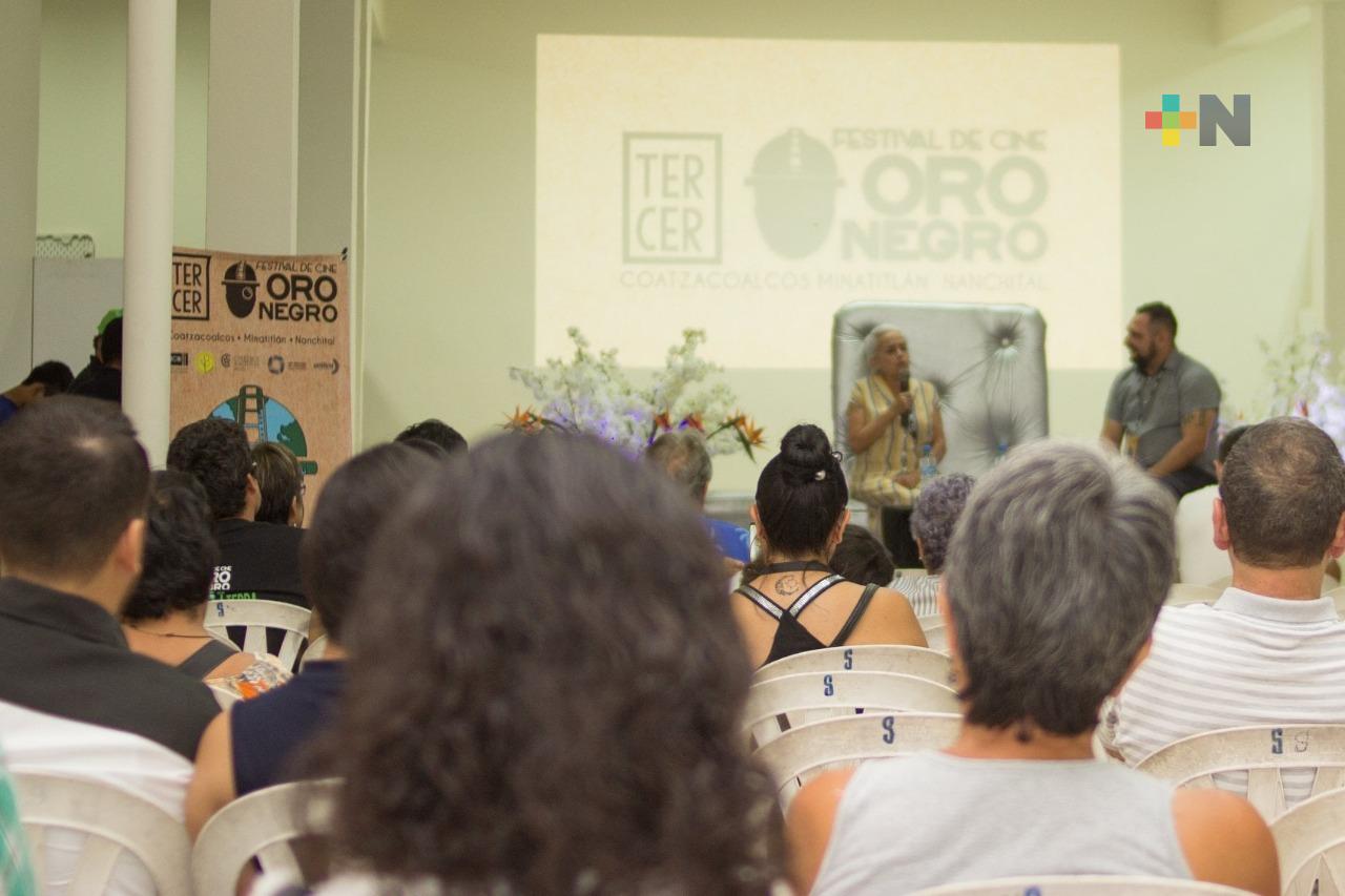 Festival de cine Oro Negro presenta «Coatza en corto» con siete producciones