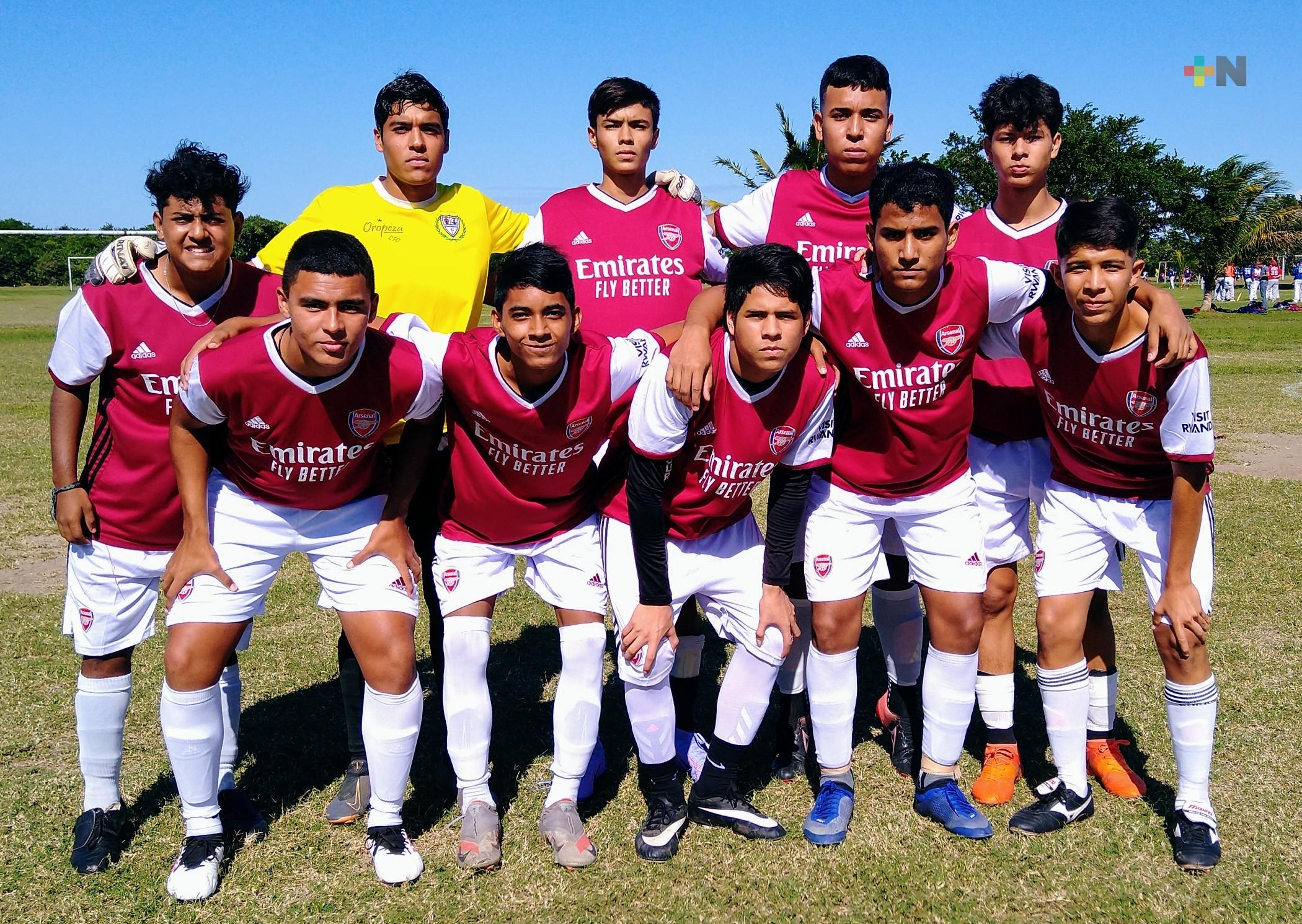 «La Moderna» domina cuatro de ocho categorías en la Liga Oropeza