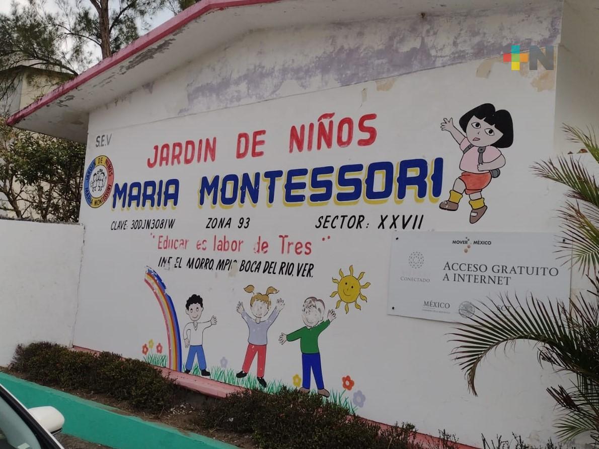 Inicia jornada de sanitización de escuelas en Boca del Río