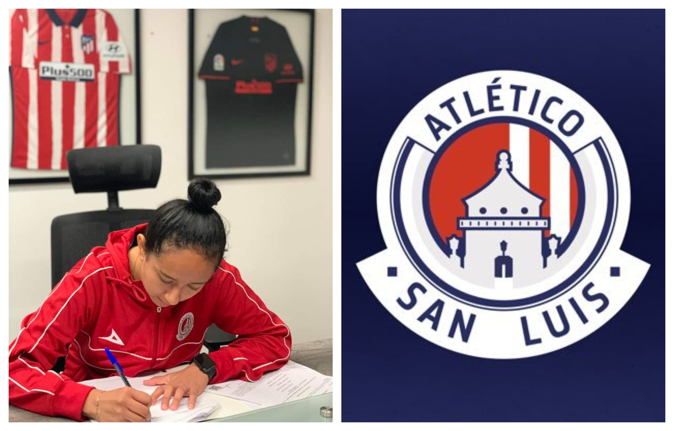 Jordana Aguirre firma con el Atlético San Luis para Liga MX Femenil