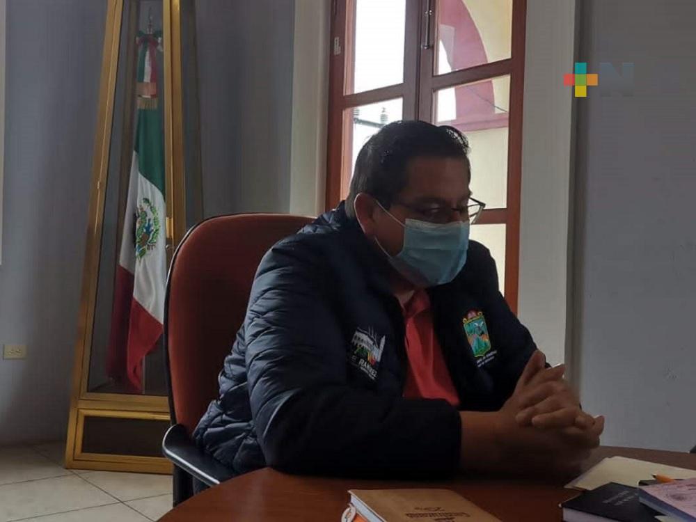 Ayuntamiento de Las Vigas de Ramírez activa programa de desinfección en espacios públicos y escuelas