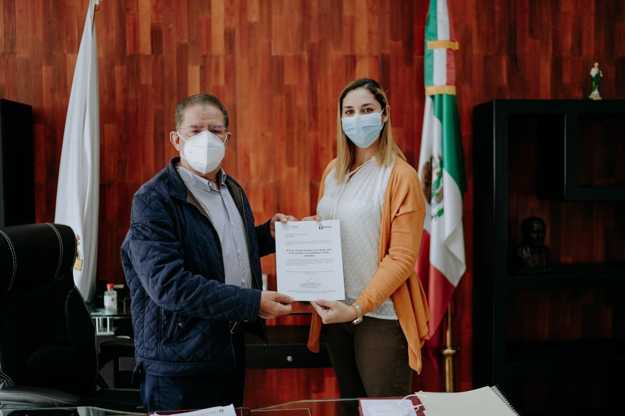 En Tuxpan otorgan nombramiento a jefa de Oficina de Enlace de la SRE