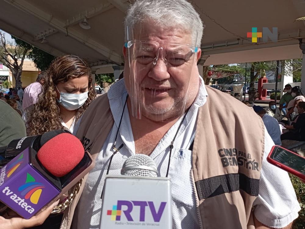 24 de enero aplicarán refuerzo antiCovid a población de 40 a 59 años en Coatzacoalcos