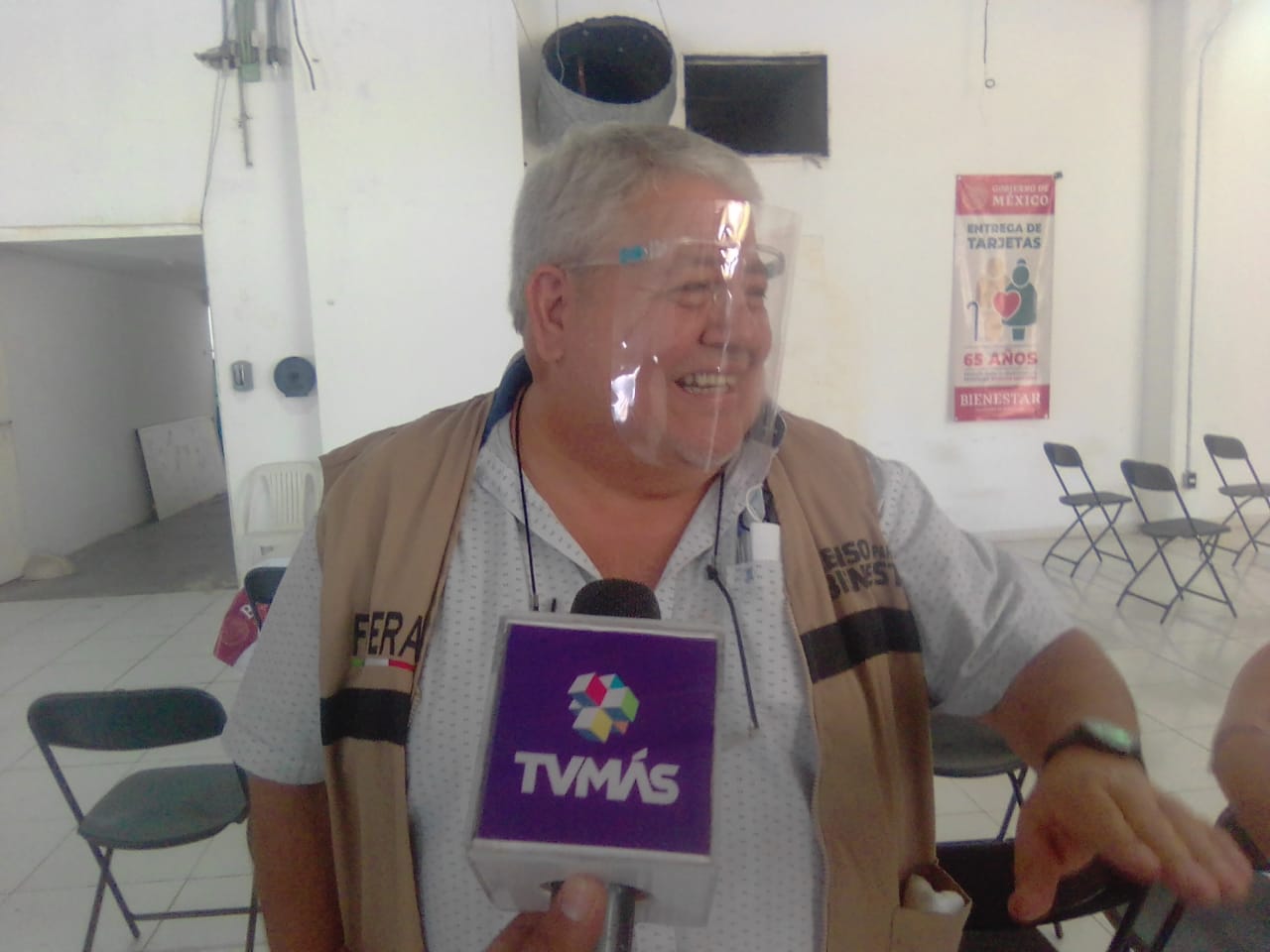 Continua entrega de tarjetas del Bienestar para Adultos Mayores