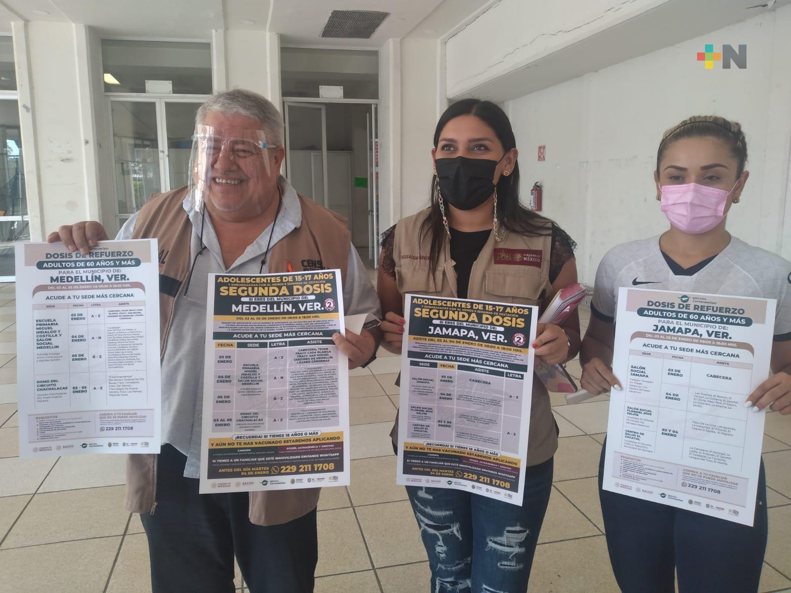 Por iniciar vacunación de refuerzo a  personal educativo y de salud en Veracruz:  Manuel Huerta