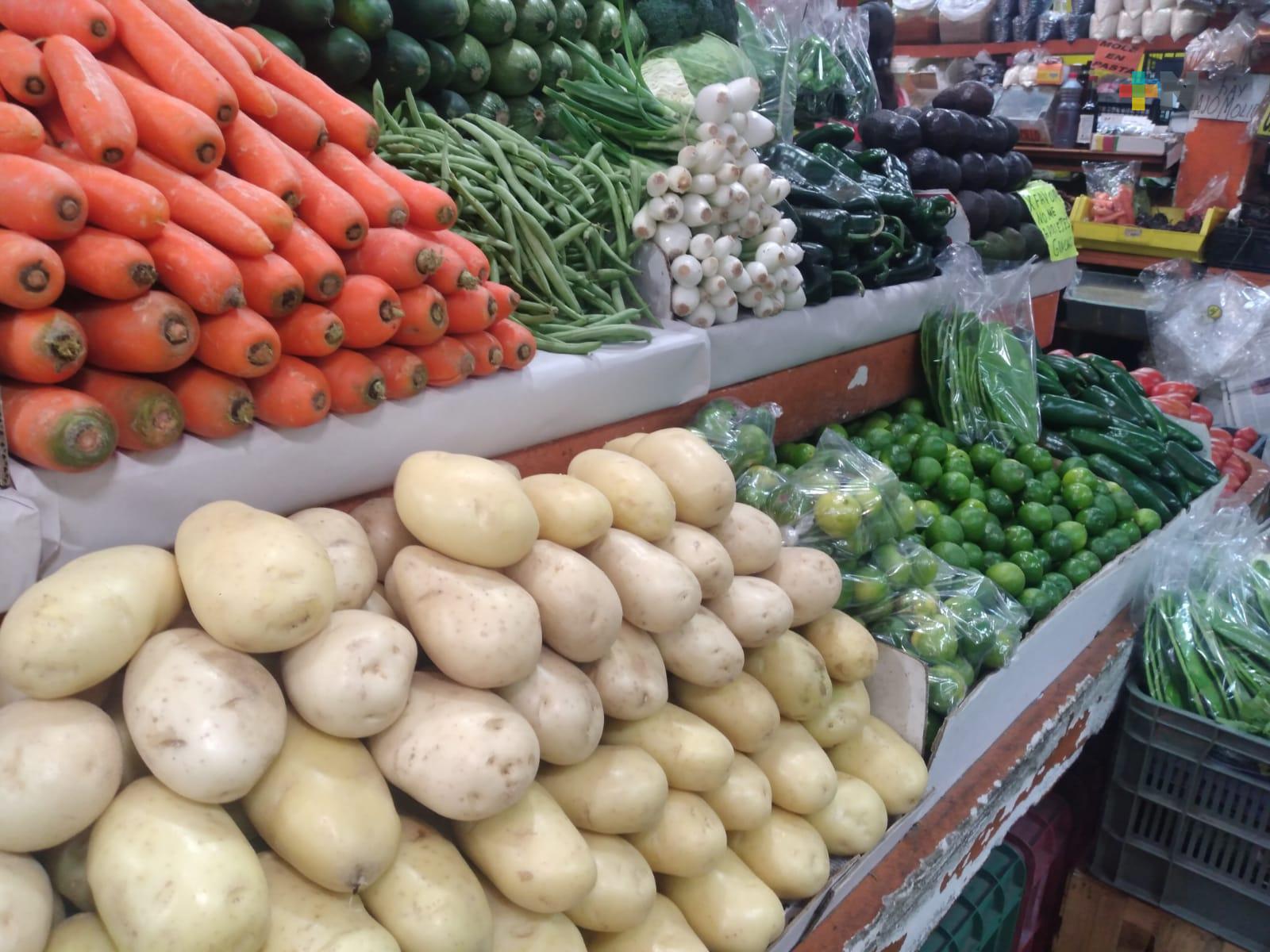 Sube el precio de algunas frutas y verduras