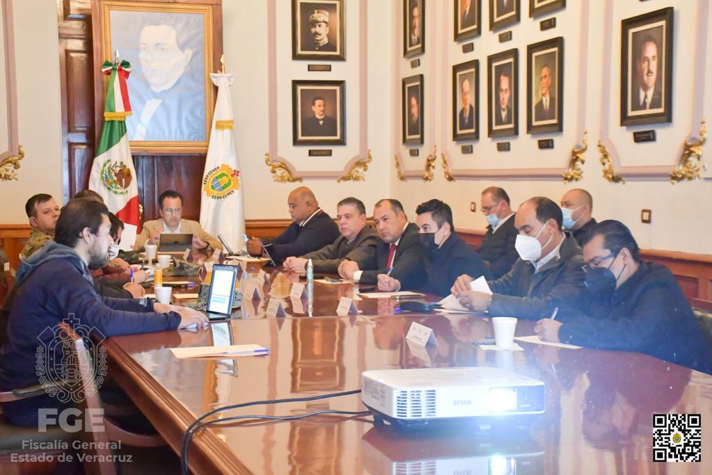 Encabeza gobernador Cuitláhuac García la Mesa de Construcción de la Paz