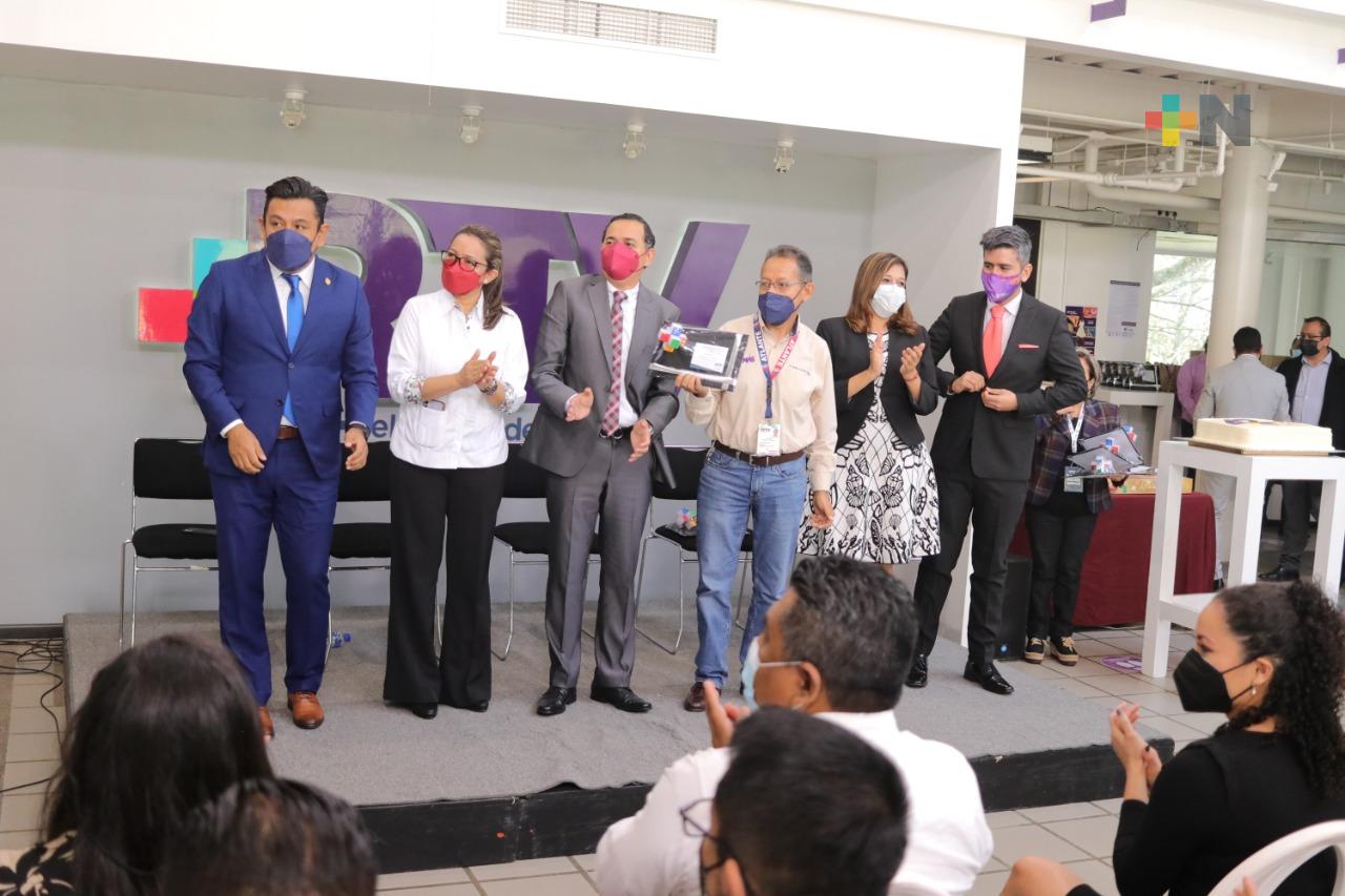 Reconoce RTV a su personal, en el marco de su Aniversario 42 