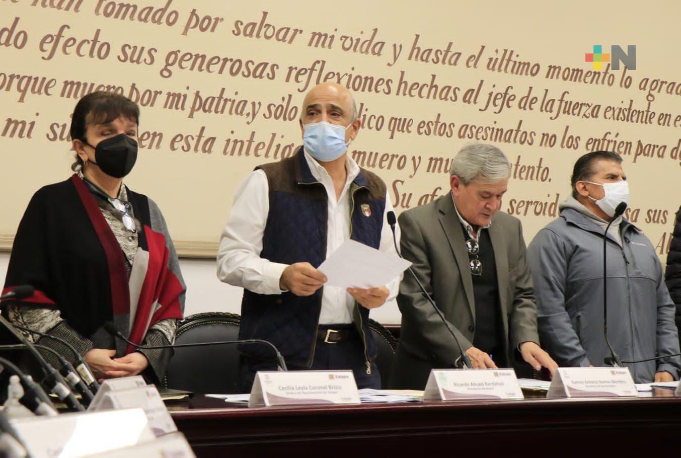 Aprueba cabildo xalapeño ejecución de obra pública por 6.5 mdp