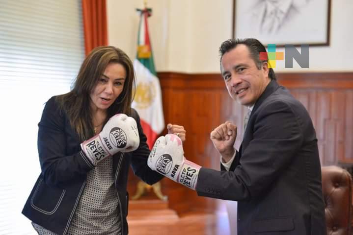 Jackie Nava promoverá deporte y proyectos para mujeres y niñas veracruzanas