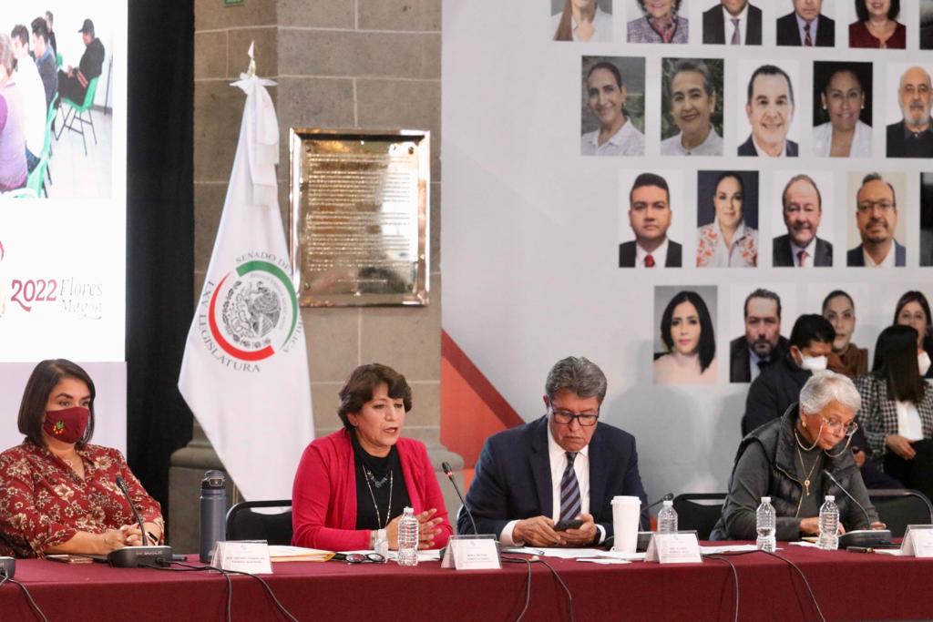 Reciben programas educativos incremento presupuestal para 2022: Delfina Gómez