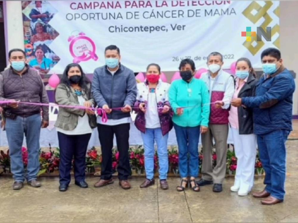 Realizan jornada de mastografía en Chicontepec