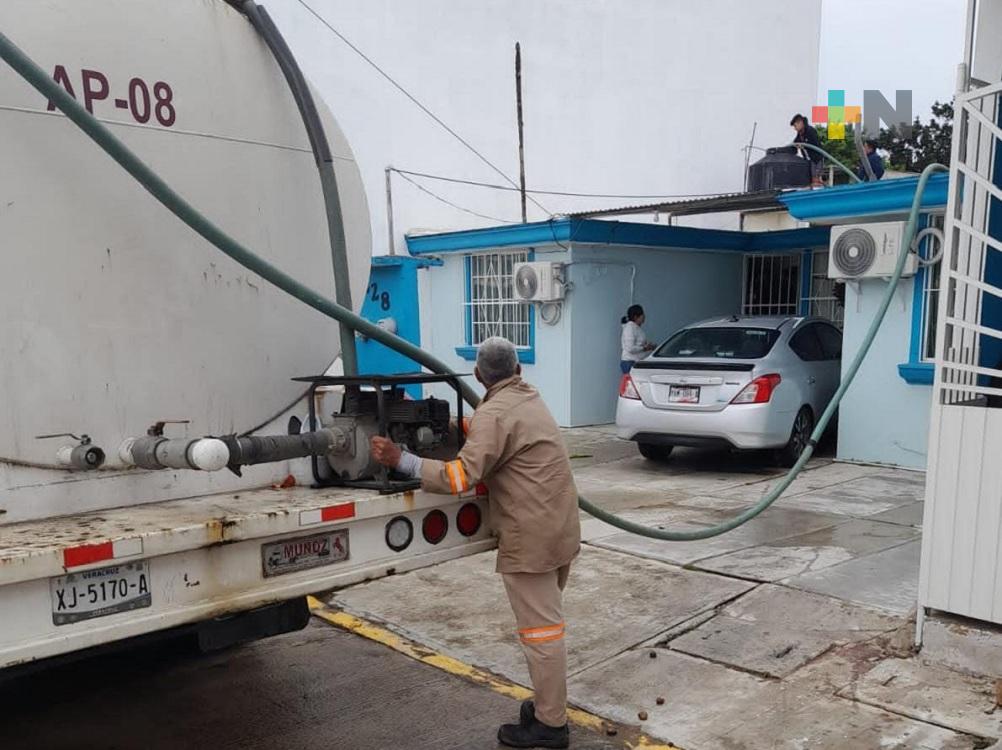 CAEV pide a gobierno estatal pipas de agua para abastecer a tuxpeños