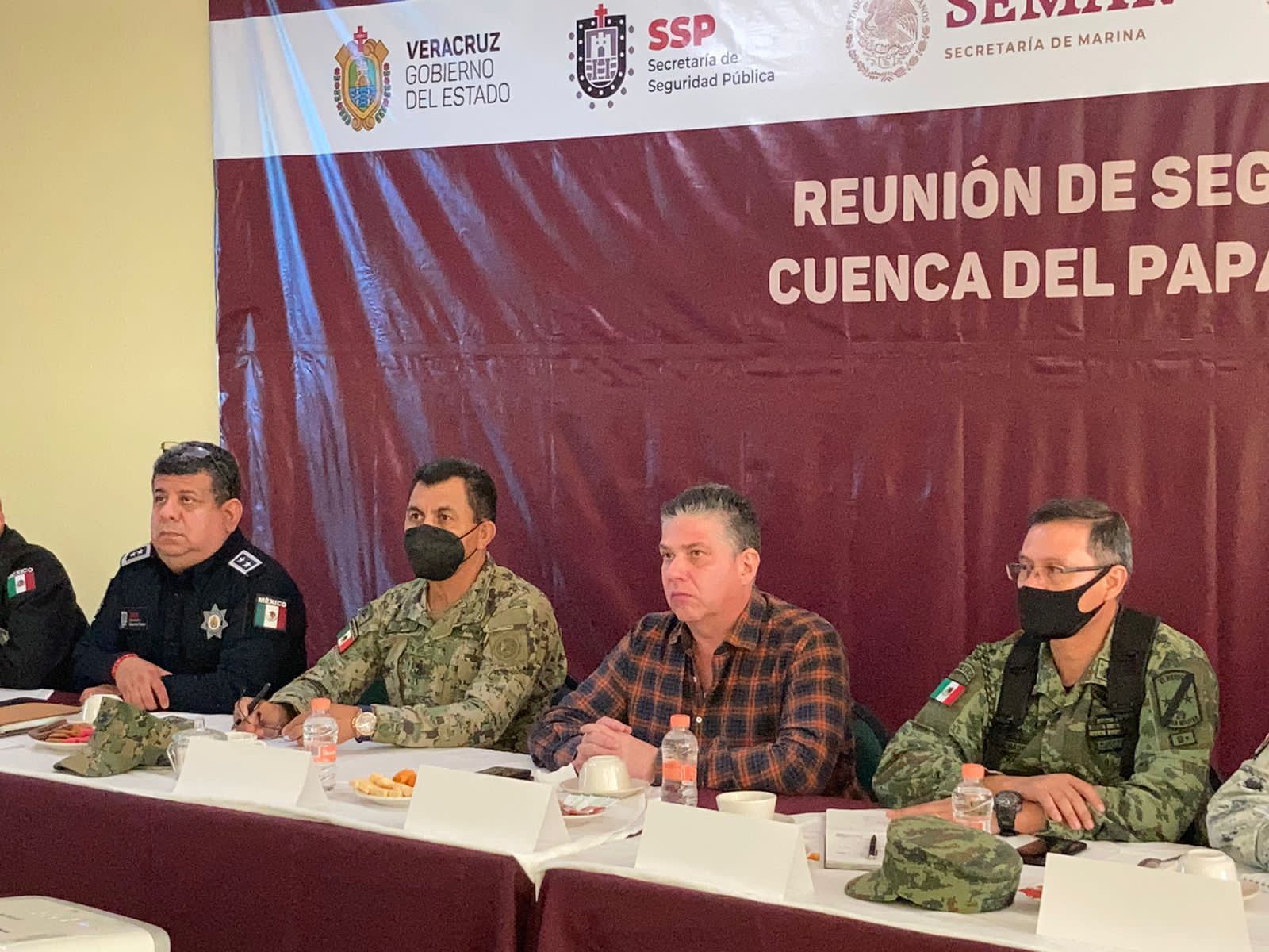 Encabeza SSP reunión de seguridad en la Cuenca del Papaloapan