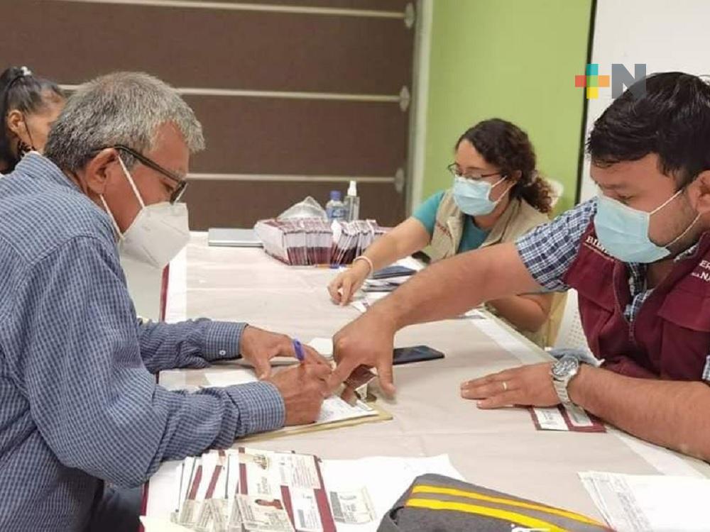 Secretaría de Bienestar realizará operativos de pago de pensiones en el sur de Veracruz