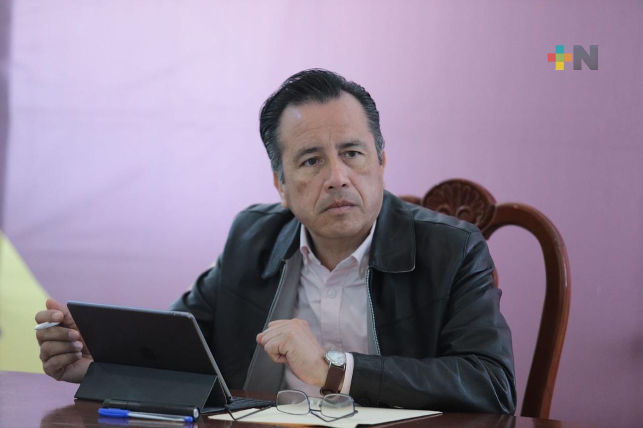 En Acultzingo, el Gobernador Cuitláhuac García presidió la Mesa de Construcción de la Paz