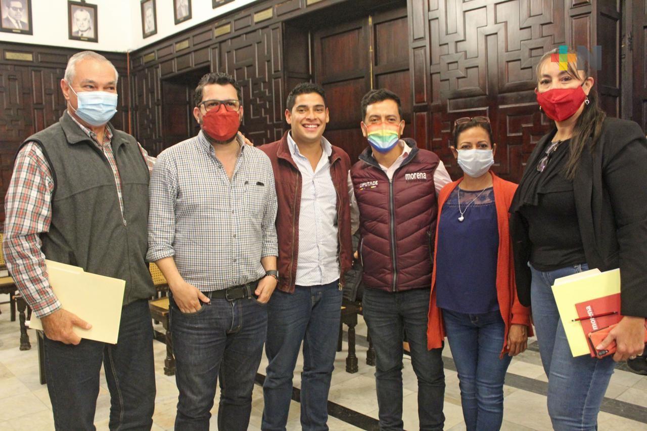 En Veracruz Puerto, defienden regidores de Morena a los usuarios del agua