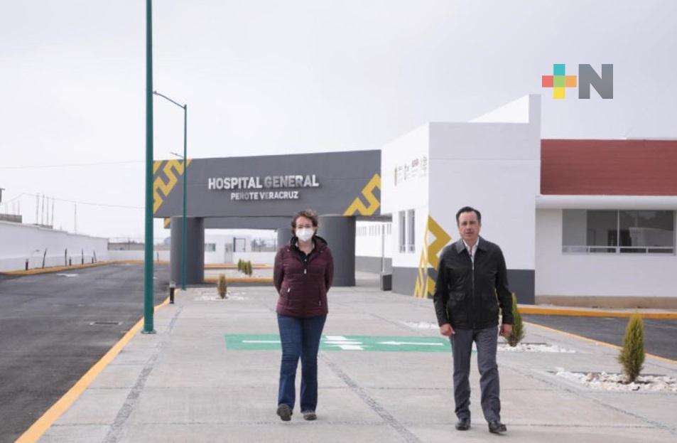 Hospital General de Perote es una realidad, la obra está por concluir: Gobernador