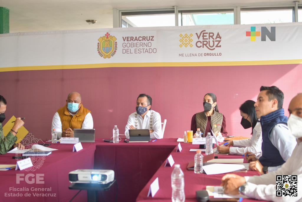 Mesa de Coordinación para la Construcción de la Paz sesionó en Úrsulo Galván