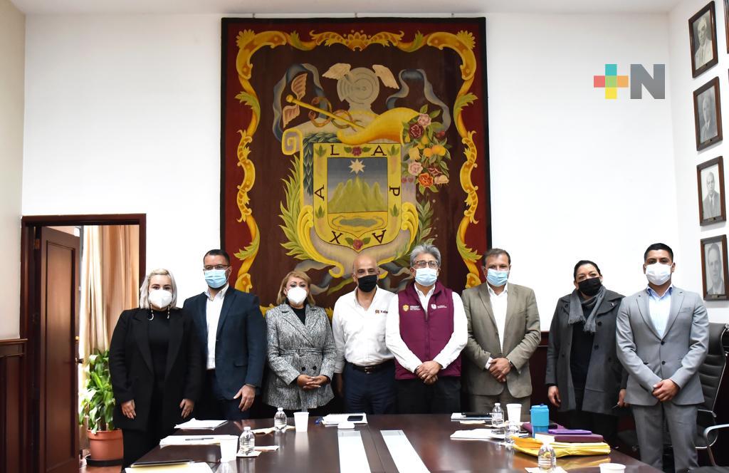 Trabajarán Ayuntamiento y gobiernos Estatal y Federal por un mejor Xalapa
