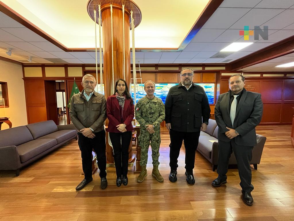 Fiscal General del Estado sesionó con la Semar, por temas del Corredor Interoceánico del Istmo