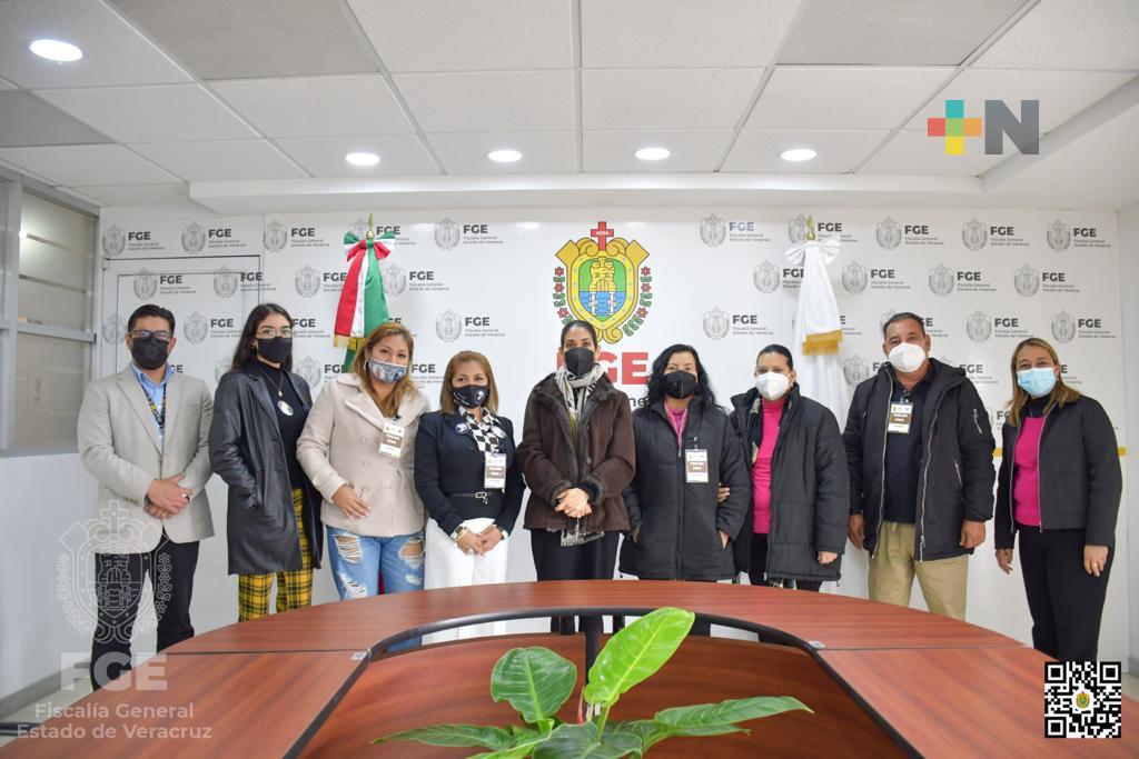 Fortalecen la FGE y los Colectivos estatales, la coordinación y comunicación