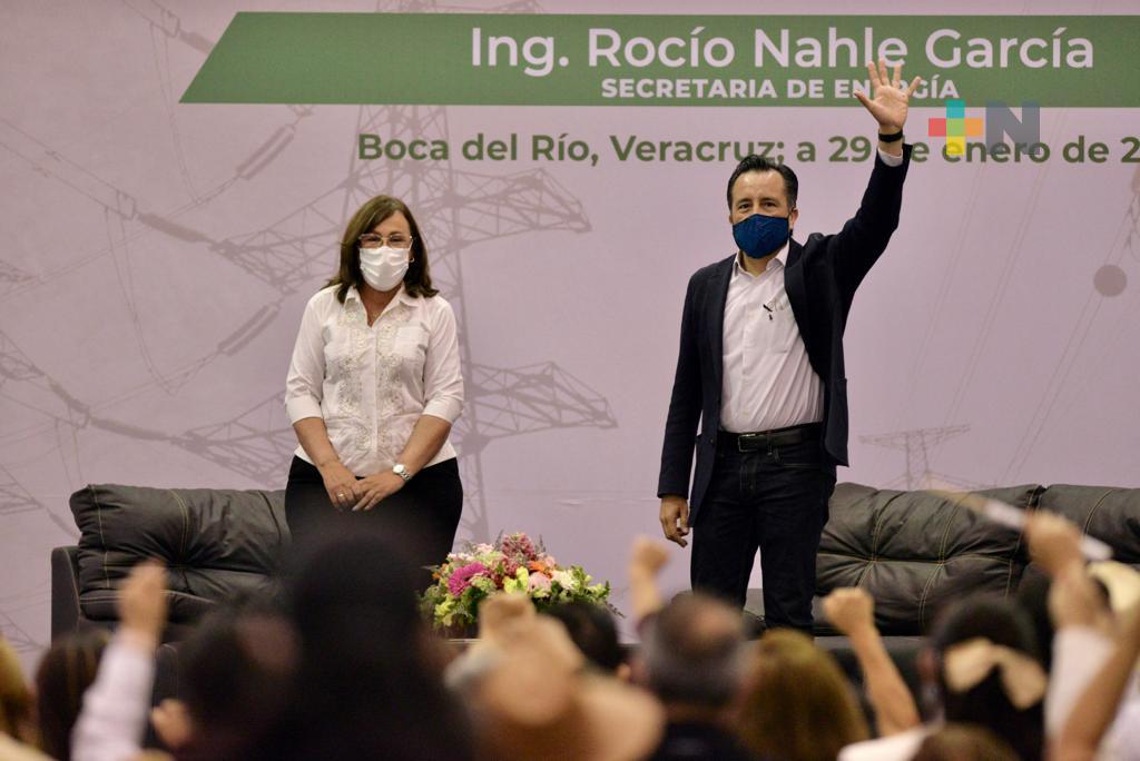 Cuitláhuac García acepta invitación de Rocío Nahle, visitará la construcción en Dos Bocas