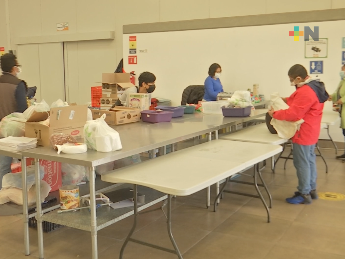Banco de alimentos de Xalapa imparte talleres a la comunidad