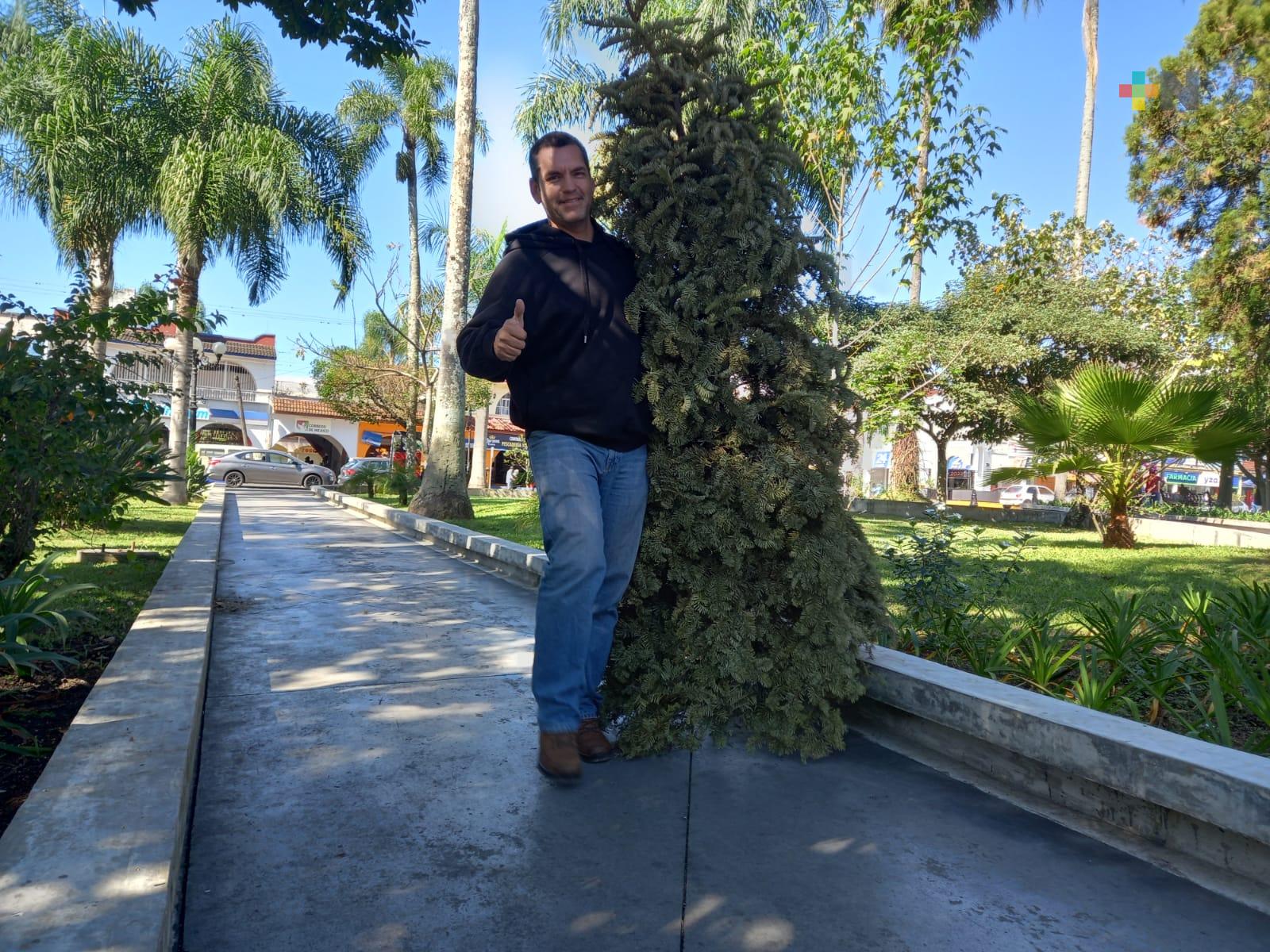 En Fortín dio inicio la campaña Recicla tu Navidad