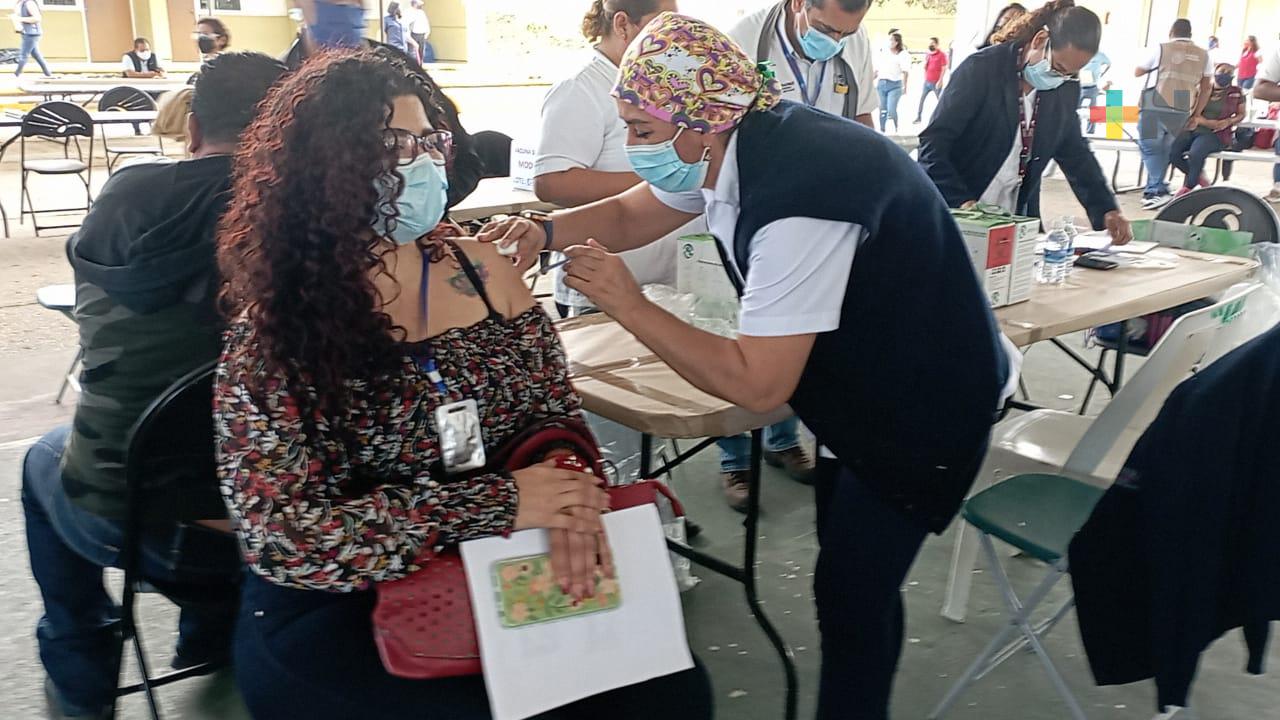 Trabajadores de la educación exhortan a coatzacoalqueños no bajar la guardia