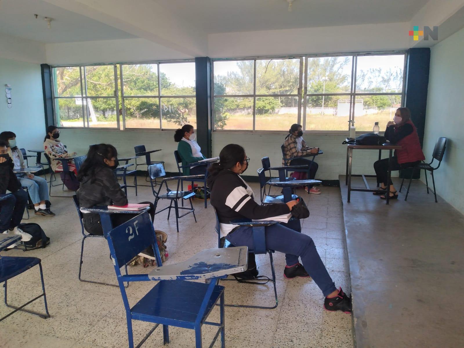 Regreso a clases en Boca del Río